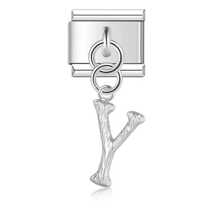 Lettres Pendentif Silver