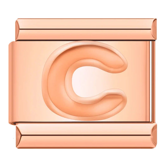 Lettres Rose Gold