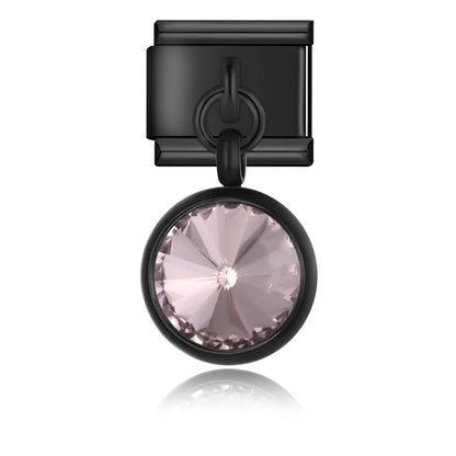 Strass Charm Noir