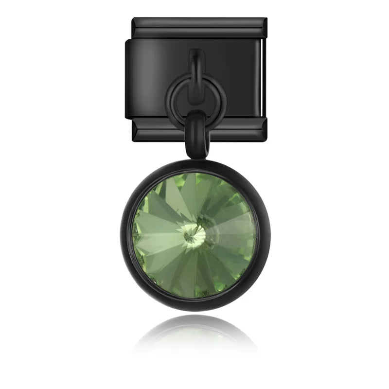Strass Charm Noir