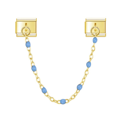 Chaine perles colorées