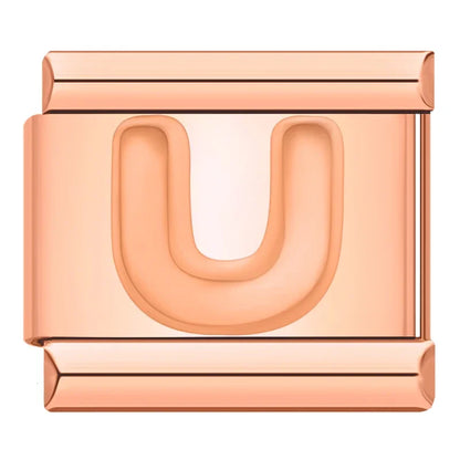 Lettres Rose Gold