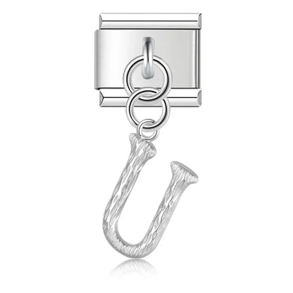 Lettres Pendentif Silver