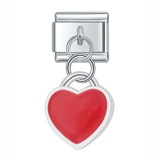 Cœur pendentif silver
